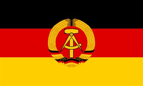 bandera de alemania del este